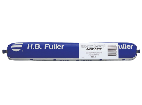 maxbond fast grip construction adhesive 600ml sausage